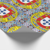 Portugees design cadeaupapier (Hoek)