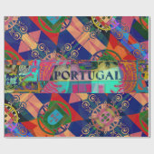 Portugees design cadeaupapier (Vlak)