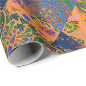 Portugees design cadeaupapier (Rol Hoek)