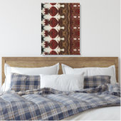 Portugees design canvas afdruk (Insitu (Slaapkamer))