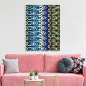 Portugees design canvas afdruk (Insitu (Woonkamer))