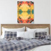 Portugees design canvas afdruk (Insitu (Slaapkamer))