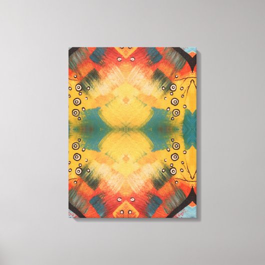 Portugees design canvas afdruk (Voorkant)