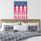 Portugees design canvas afdruk (Insitu (Slaapkamer))