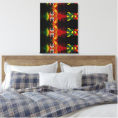 Portugees design canvas afdruk (Insitu (Slaapkamer))