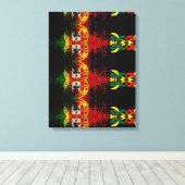 Portugees design canvas afdruk (Insitu (Houten vloer))