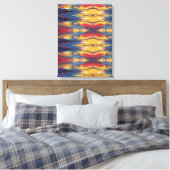 Portugees design canvas afdruk (Insitu (Slaapkamer))