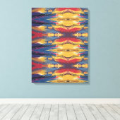 Portugees design canvas afdruk (Insitu (Houten vloer))