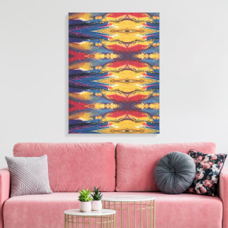 Portugees design canvas afdruk