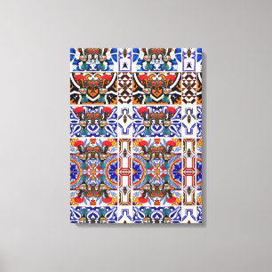 Portugees design canvas afdruk