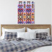 Portugees design canvas afdruk (Insitu (Slaapkamer))