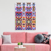 Portugees design canvas afdruk (Insitu (Woonkamer))