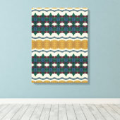 Portugees design canvas afdruk (Insitu (Houten vloer))