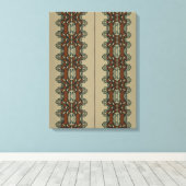 Portugees design canvas afdruk (Insitu (Houten vloer))