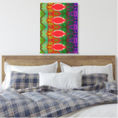 Portugees design canvas afdruk (Insitu (Slaapkamer))