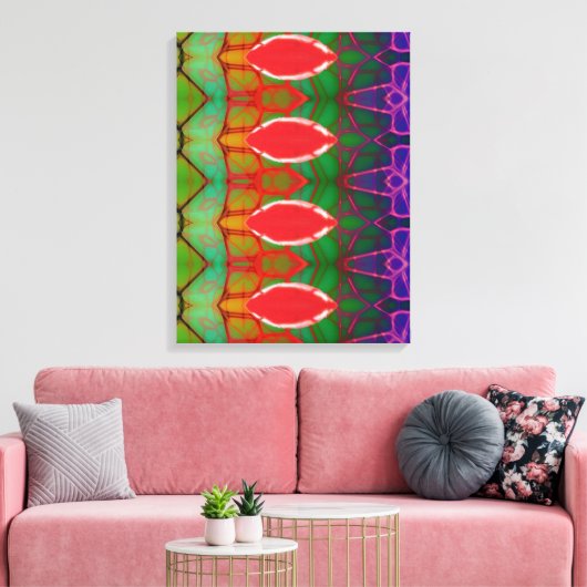 Portugees design canvas afdruk (Insitu (Woonkamer))