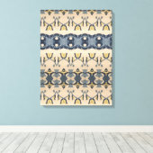 Portugees design canvas print (Insitu (Houten vloer))
