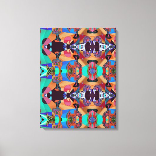 Portugees design canvas print (Voorkant)