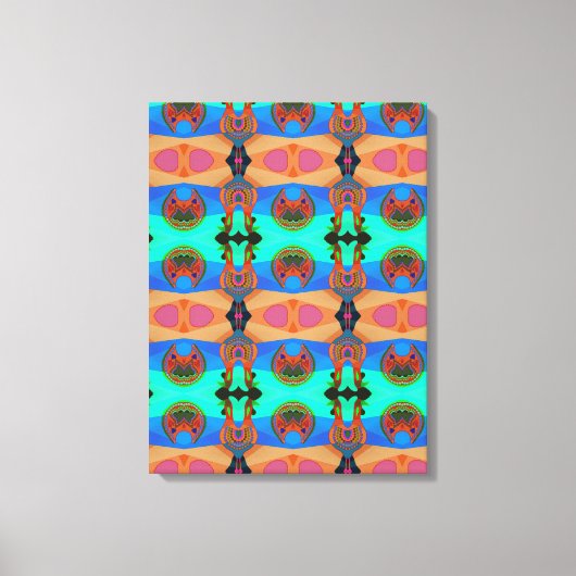 Portugees design canvas print (Voorkant)