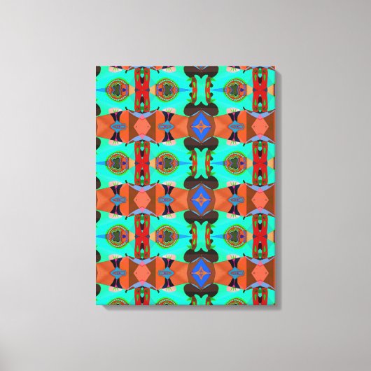Portugees design canvas print (Voorkant)