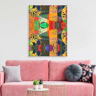 Portugees design canvas print