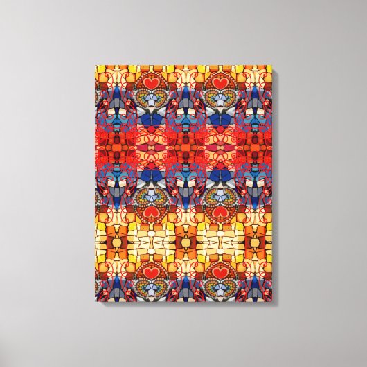 Portugees design canvas print (Voorkant)