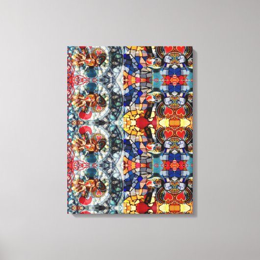 Portugees design canvas print (Voorkant)