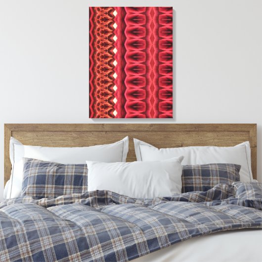 Portugees design canvas print (Insitu (Slaapkamer))