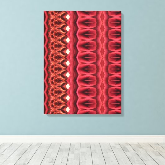 Portugees design canvas print (Insitu (Houten vloer))