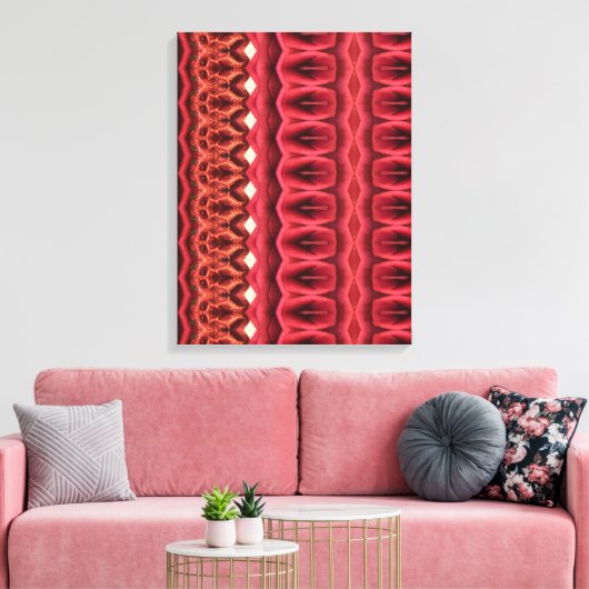 Portugees design canvas print (Insitu (Woonkamer))
