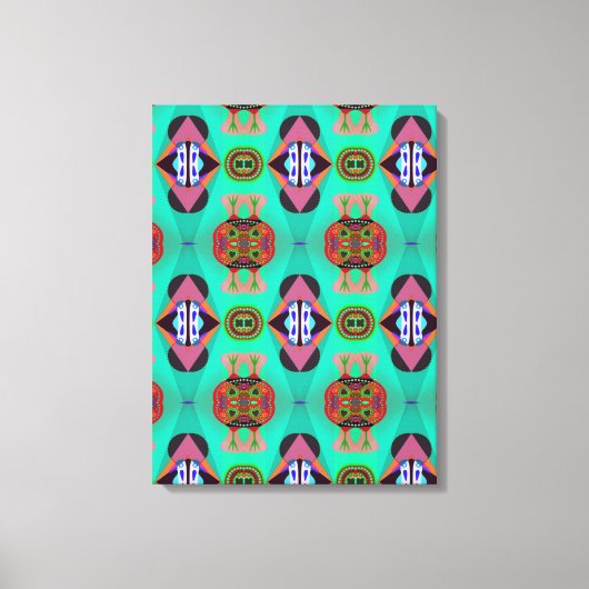 Portugees design canvas print (Voorkant)