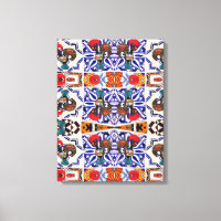Portugees design canvas print