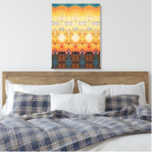 Portugees design canvas print (Insitu (Slaapkamer))
