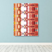 Portugees design canvas print (Insitu (Houten vloer))