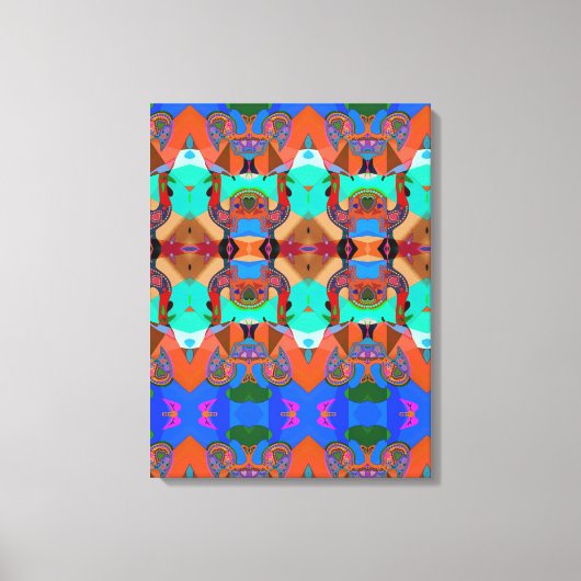 Portugees design canvas print (Voorkant)