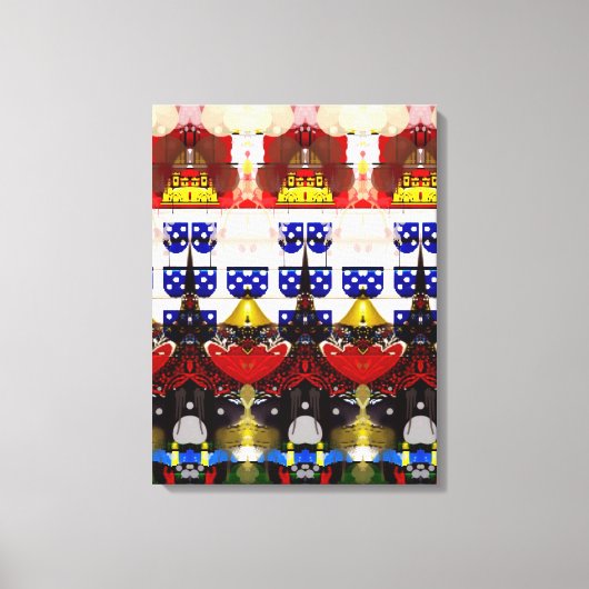 Portugees design canvas print (Voorkant)