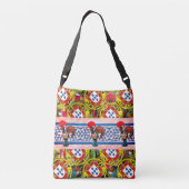 Portugees design crossbody tas (Achterkant)