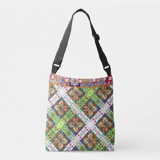 Portugees design crossbody tas (Voorkant)
