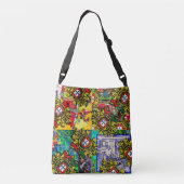 Portugees design crossbody tas (Achterkant)