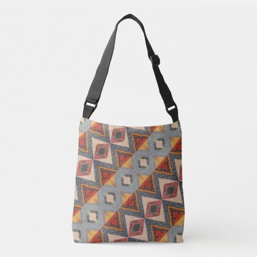 Portugees design crossbody tas (Voorkant)