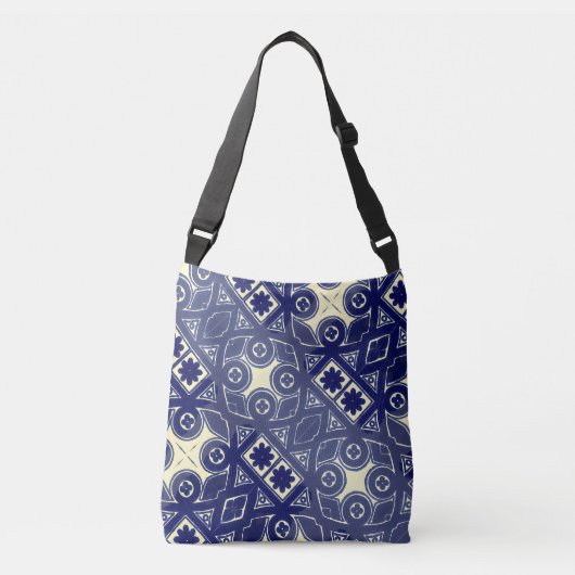Portugees design crossbody tas (Voorkant)