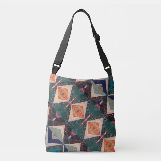 Portugees design crossbody tas (Voorkant)