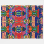 Portugees design fleece deken (Voorkant (Horizontaal))