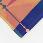 Portugees design fleece deken (Hoek)