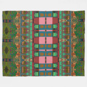 Portugees design fleece deken (Voorkant (Horizontaal))