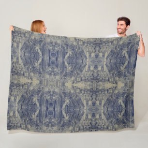 Portugees design fleece deken