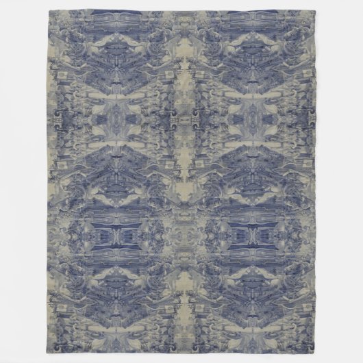 Portugees design fleece deken (Voorkant)