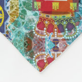 Portugees design fleece deken (Hoek)