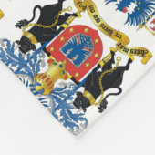 Portugees design fleece deken (Hoek)