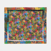 Portugees design fleece deken (Voorkant (Horizontaal))